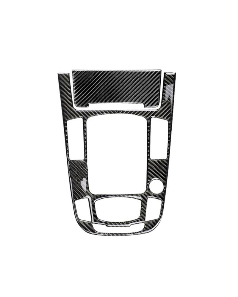 Für A4L Für A5 2009 2010 2011 2012-2016 Auto Carbon Center Konsole Getriebe Shift Panel Abdeckung Trim Auto Zubehör(Type c) von SIBOUOU