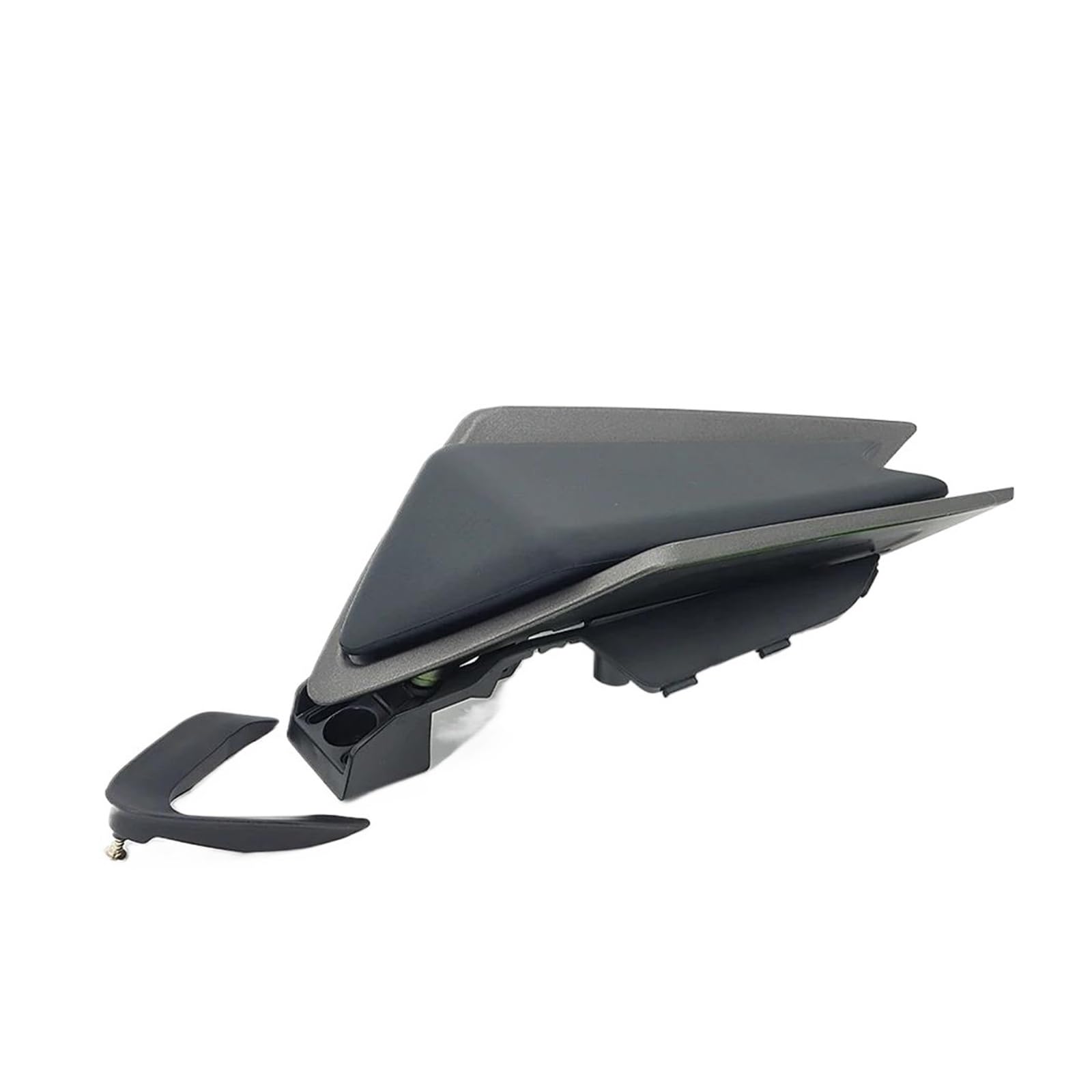 Für Aprilia RS 660 Tuono 66 RSV4 2020-2022 Motorrad Hinten Passagier Sozius Sitz Abdeckung Verkleidung Sitz Gugel Buckel Spoiler(Titanium) von SIBOUOU