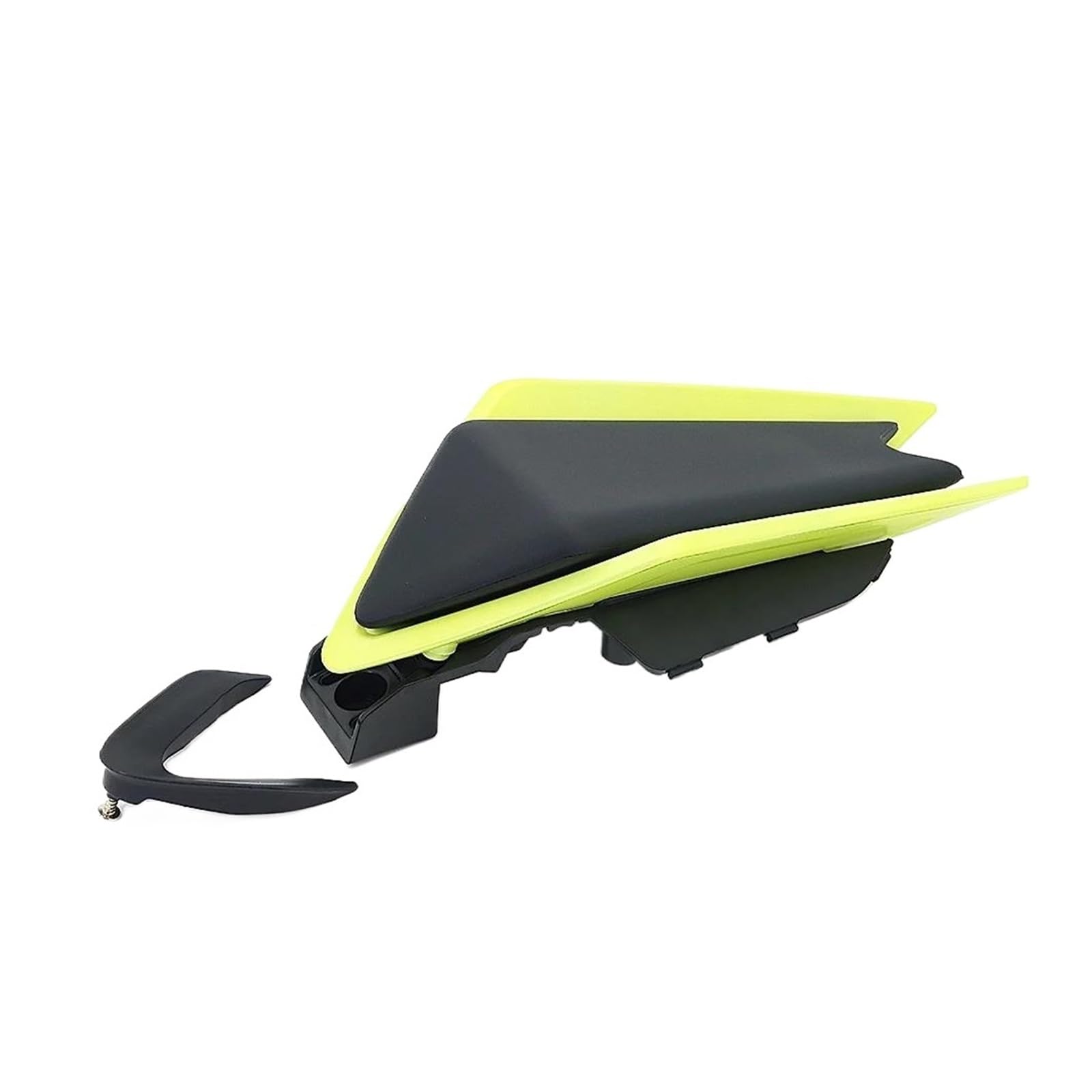 Für Aprilia RS 660 Tuono 66 RSV4 2020-2022 Motorrad Hinten Passagier Sozius Sitz Abdeckung Verkleidung Sitz Gugel Buckel Spoiler(Yellow) von SIBOUOU