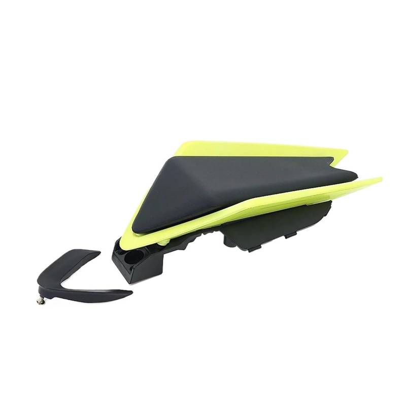 Für Aprilia RS 660 Tuono 66 RSV4 2020-2022 Motorrad Hinten Passagier Sozius Sitz Abdeckung Verkleidung Sitz Gugel Buckel Spoiler(Yellow) von SIBOUOU