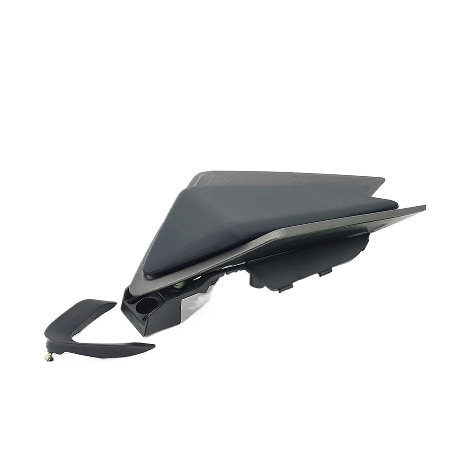 Für Aprilia RS660 RS 660 Tuono 660 2020- RSV4 2021- Motorrad Passagier Sozius Hinten Sitz Abdeckung Verkleidung Sitz Gugel Buckel Spoiler(Titanium) von SIBOUOU