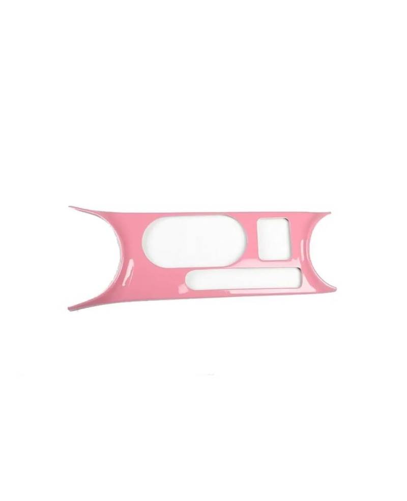 Für Beetle Für Linie 2013-2019 Styling Kunststoff Auto Getriebe Panel Abckung Center Console Molding Trim(Pink) von SIBOUOU