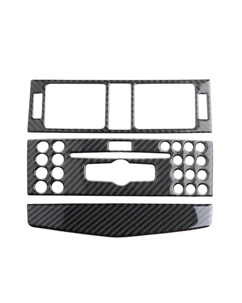 Für Benz C Klasse W204 2007 2008 2009 2010 Auto Center Konsole Air Outlet Conditioner CD Panel Mid Air Vent Abdeckung Trim(No Hole) von SIBOUOU