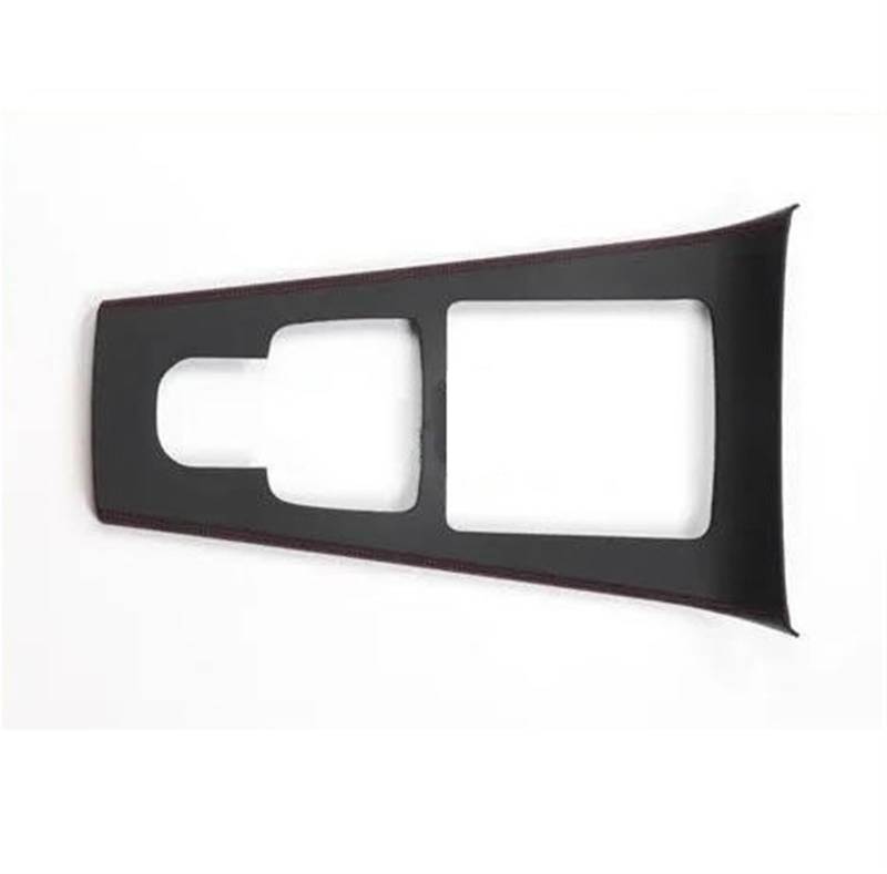 Für Benz Für A Für CLA Klasse W177 C118 Auto Mittelkonsole Synthetische Material Stil Panel Abdeckung Nähte Gewinde Trim Panel Rahmen(Black red line,for CLA 2019-2024) von SIBOUOU