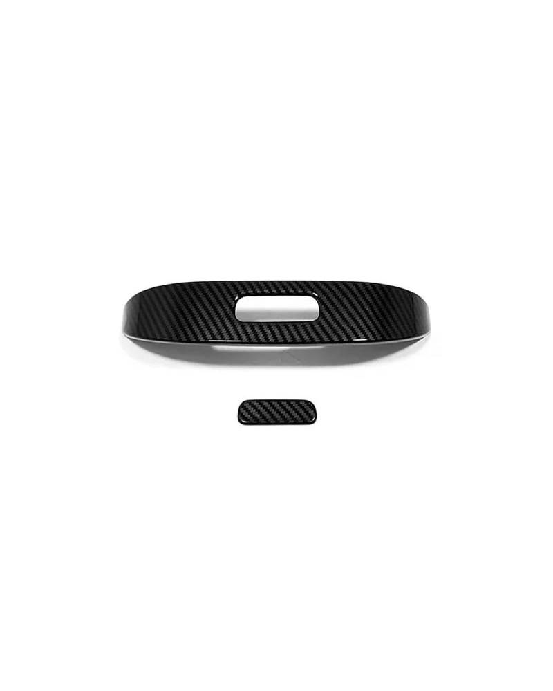Für Benz Für C Klasse W206 2022 2023 Auto Zubehör Center Console Armlehne Box Schalter Abckung Trim(A) von SIBOUOU