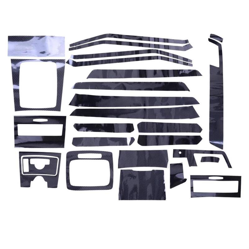Für Benz Für E Klasse W212 Interior Center Konsole Getriebe Panel Molding Abdeckung Trim Aufkleber Kit 5D Stil LHD von SIBOUOU