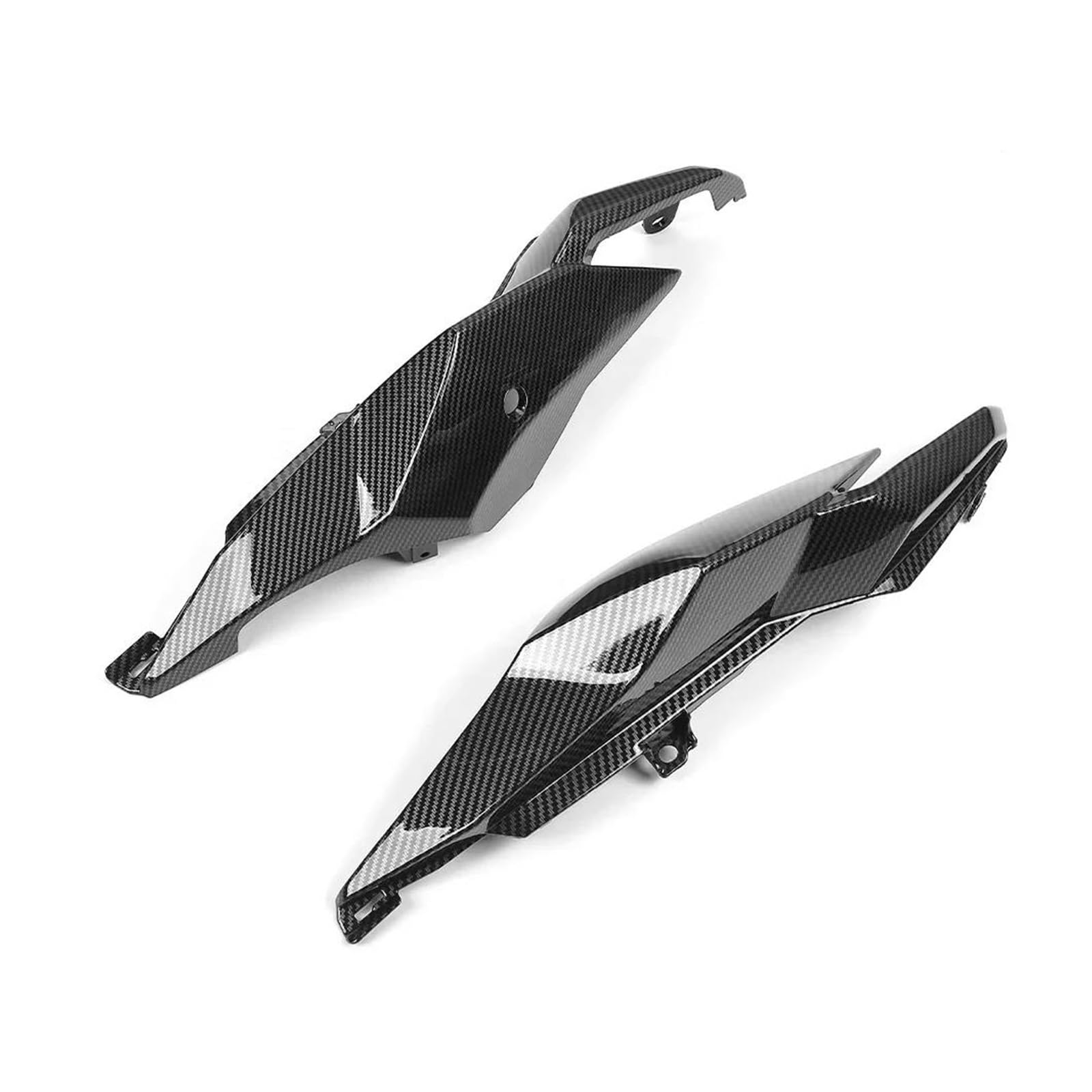 Für CB650R 2021 2022 Motorrad Hinten Sitz Seite Slider Schwanz Spoiler Schutz Abdeckung Reitstock Zubehör(Black-A) von SIBOUOU