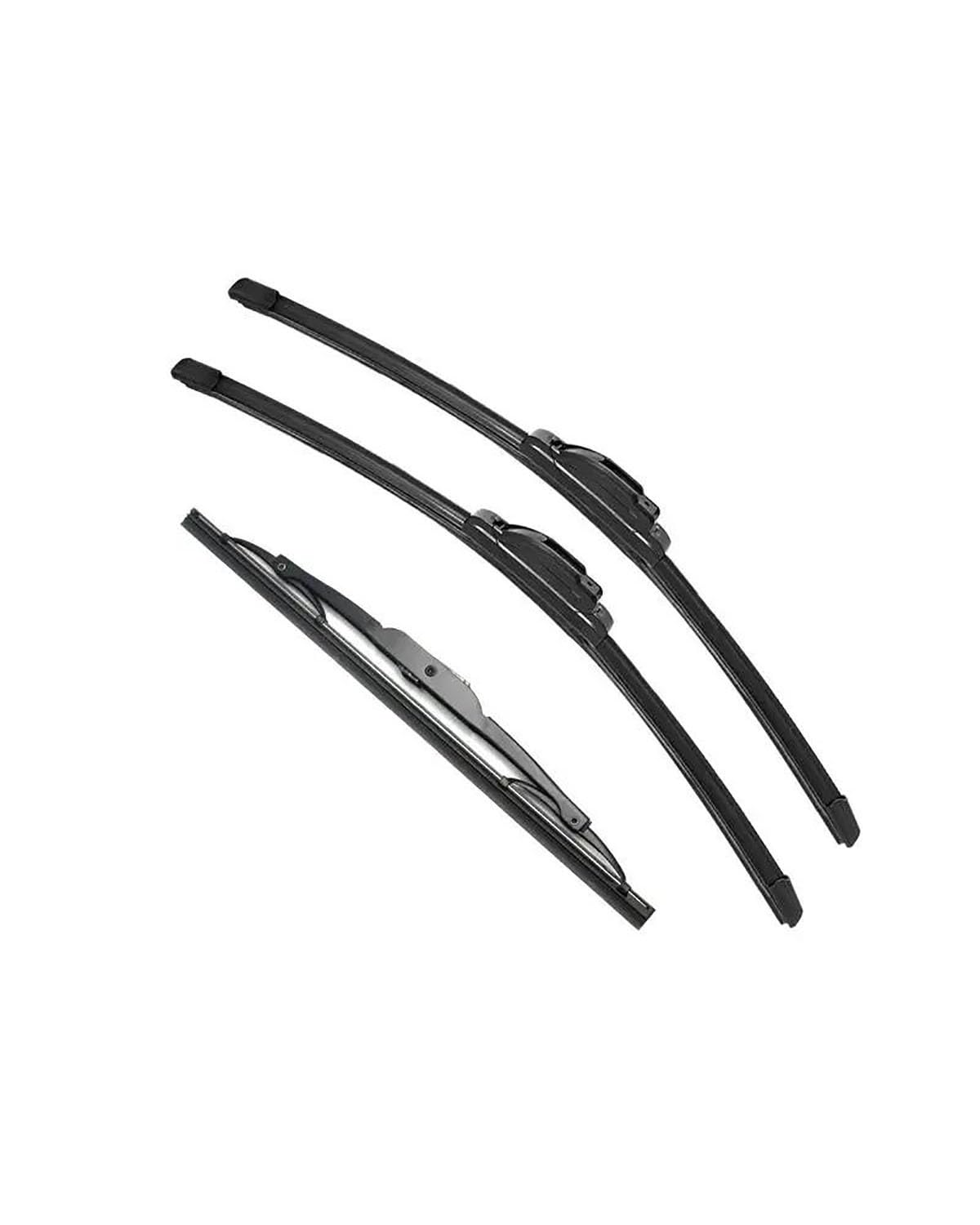 Für CRV CR-V 2001 2002 2003 2004 2005 2006 2006 Doppel Gummi Auto Wischer Scheibenwischer Gummi Auto Zubehör Auto Wischer(3PCS) von SIBOUOU