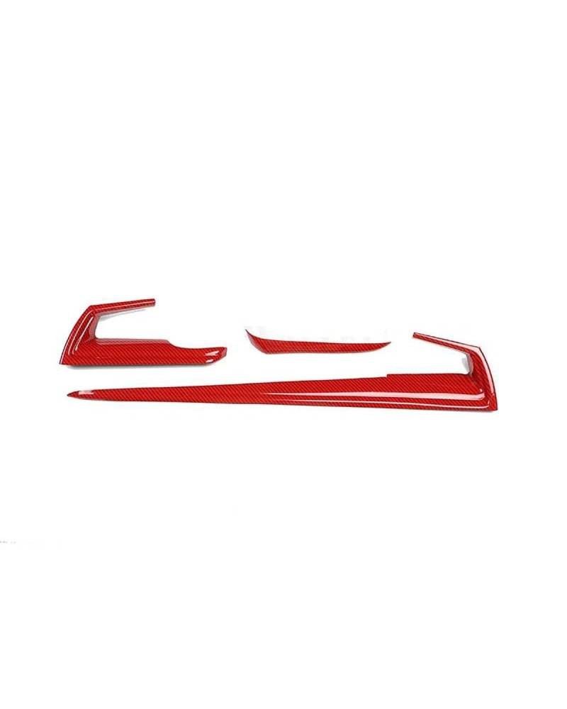 Für Cadillac Für XT5 2016 2017 2018 2019 2020 2021 2022 2023 Auto Zubehör Center Konsole Innen Instrument Panel Um Trim(Style 1) von SIBOUOU