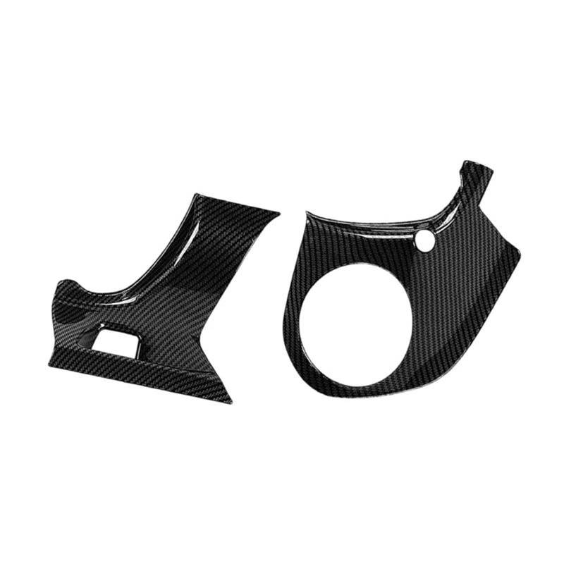 Für Camaro 2016-2021 2022 2023 ABS 1 Set Schwarz Stil Center Console Dashboard Panel Abdeckung Trim Lünette von SIBOUOU
