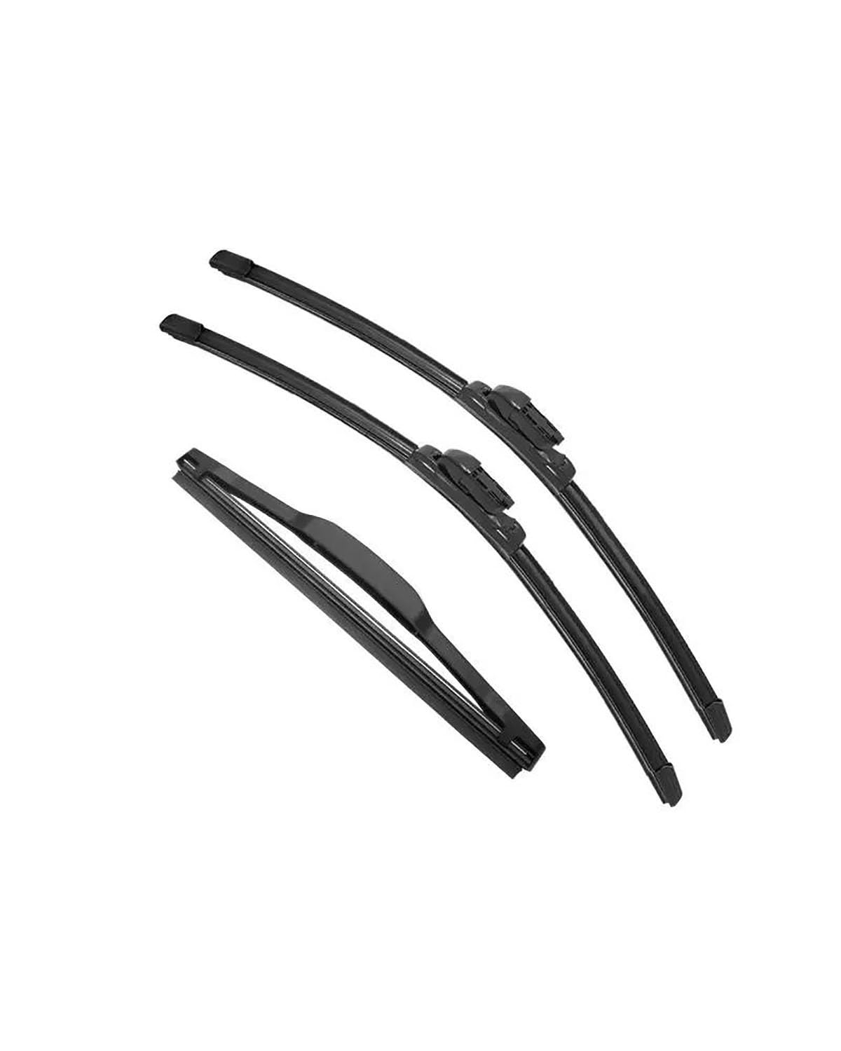 Für DS4 DS5 2010 2011 2012 2013 2014 2015 2016 2017 2018 Doppel Gummi Auto Wischer Scheibenwischer Gummi Auto Zubehör Auto Wischer(3PCS) von SIBOUOU