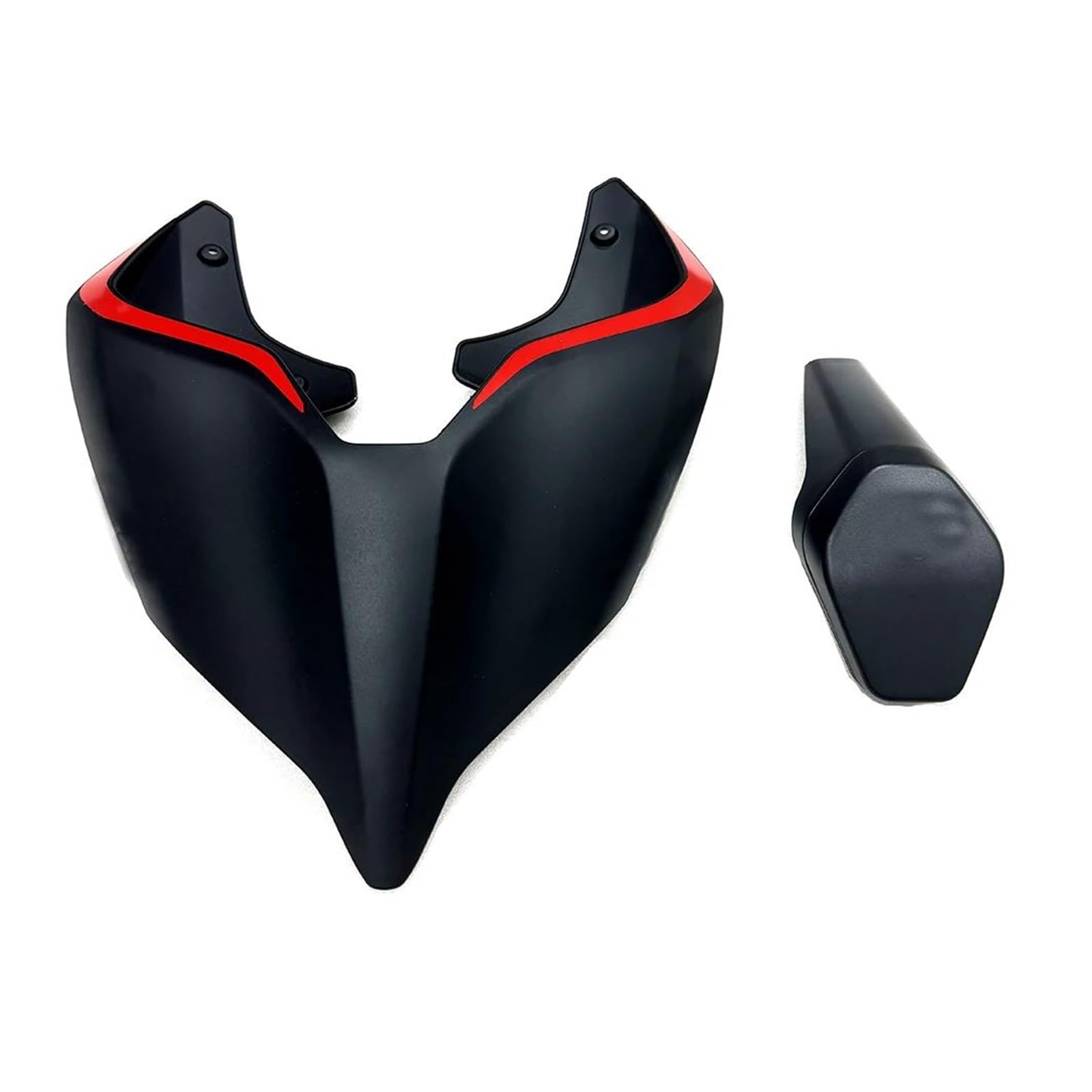 Für Ducati Panigale Street Fighter V4 V4S V4R V2 2018-2024 Sitzbezug Heckverkleidung Hinten Einzelsitz Buckel(Black) von SIBOUOU