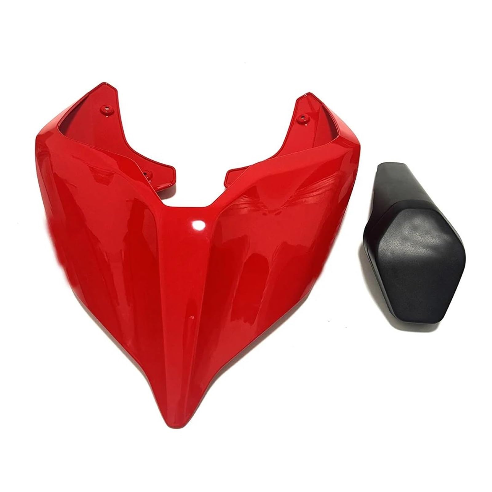Für Ducati Panigale Street Fighter V4 V4S V4R V2 2018-2024 Sitzbezug Heckverkleidung Hinten Einzelsitz Buckel(Red) von SIBOUOU