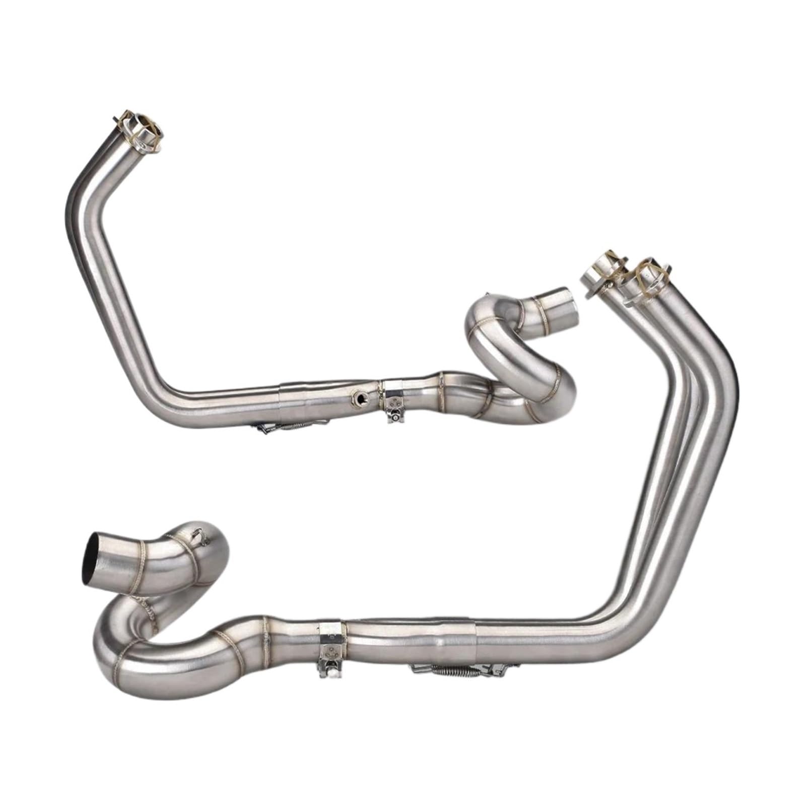 Für ER6N 650 Z650 Ninja650 2012-2022 Ellenbogen Slip Auf Volle Auspuff Schalldämpfer Sensor Vorne Mitte Verbindung Link Rohr(Type-C) von SIBOUOU