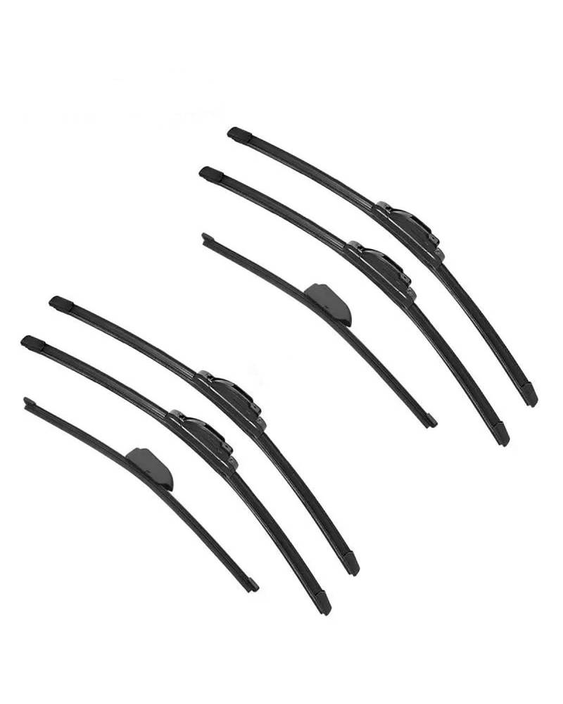 Für KIA Für NIRO 2016 2017 2018 2019 2020 2021 Doppel Gummi Auto Wischer Scheibenwischer Gummi Auto Zubehör Auto Wischer(6PCS) von SIBOUOU