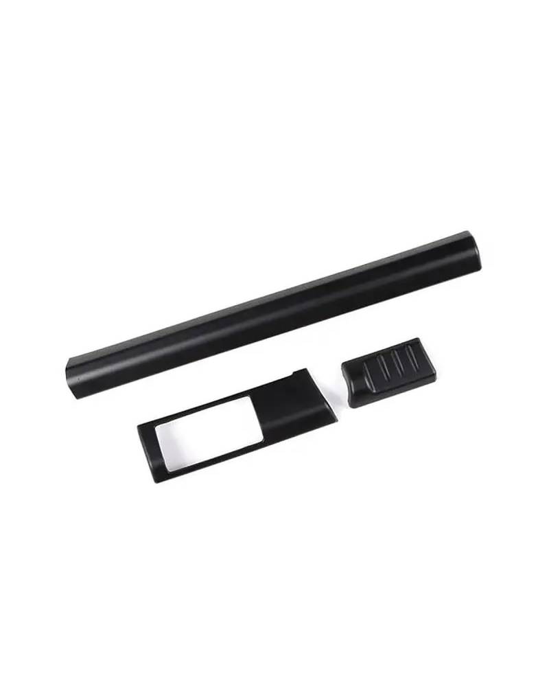 Für Land Für Rover Für Freelanr 2 2007 2008 2009 2010 2011 2012-2015 LHD Auto Center Konsole Armaturenbrett Panel Streifen Trim Abckung(Matte Black) von SIBOUOU