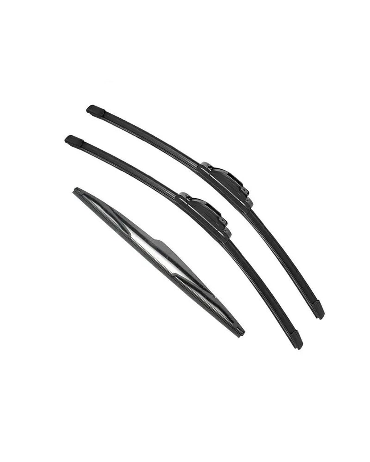 Für Mitsubishies Für Colt MK6 3 Tür 2004 2005 2006 2007 2008-2012 Doppel Gummi Auto Wischer Scheibenwischer Gummi Auto Zubehör Auto Wischer(3PCS) von SIBOUOU