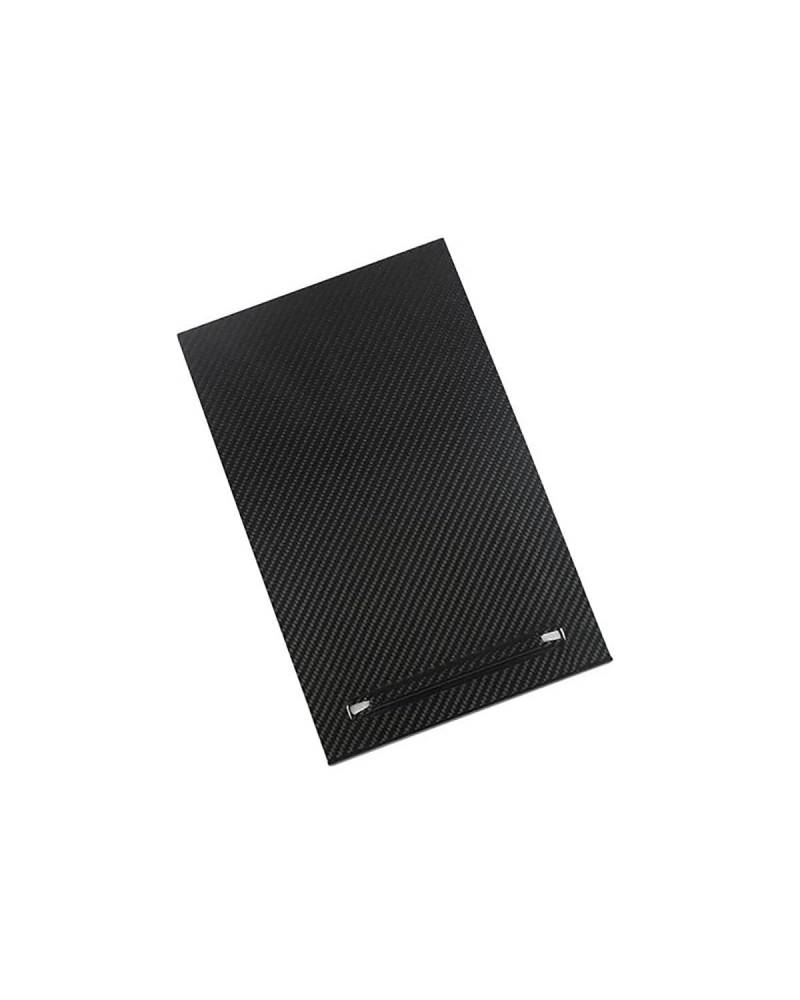 Für Modell Für SX Innen Zubehör Carbon Car Center Console Storage Box Panel Abdeckung Trim(Glossy Carbon Fiber) von SIBOUOU