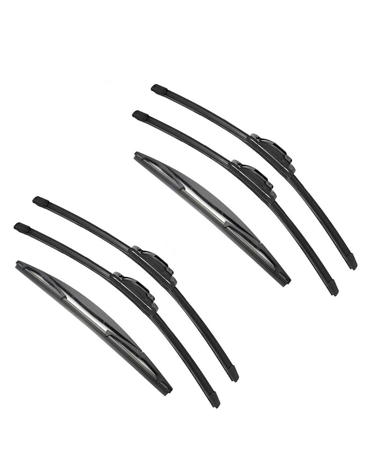 Für Pathfinder R51 2005 2006 2007 2008 2009 2010 2011 2012 Doppel Gummi Auto Wischer Scheibenwischer Gummi Auto Zubehör Auto Wischer(6PCS) von SIBOUOU