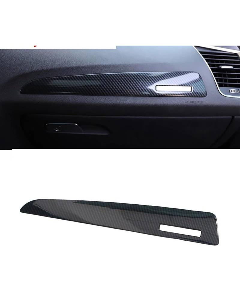 Für Q5 2010 2011 2012-2016 Auto LHD Konsole Armlehne Getriebe Shift Dekoration Rahmen Abdeckung Trim Farbe Innen(for Passenger LHD) von SIBOUOU
