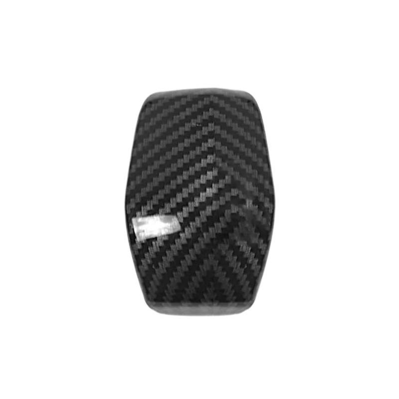 Für RAV4 2020 Auto ABS Auto Getriebe Kopf Hebel Schaltknauf Abdeckung Getriebe Shift Griff Trim Dekoration(Kohlefaser) von SIBOUOU