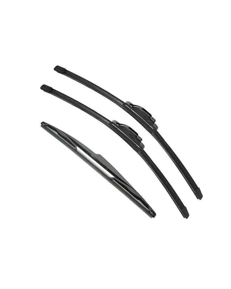 Für Saxo 1999 2000 2001 2002 2003 Doppel Gummi Auto Wischer Scheibenwischer Gummi Auto Zubehör Auto Wischer(3PCS) von SIBOUOU