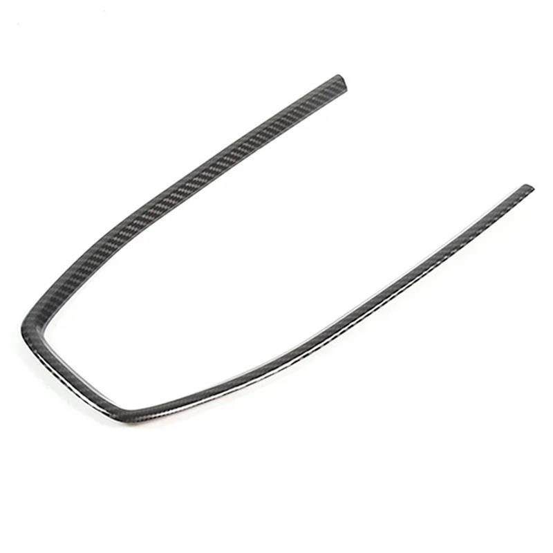 Für Subaru Für WRX 2021-2024 ABS/Matt Schwarz Auto Center Konsole Getriebe Shift Panel Rahmen Abdeckung Trim Aufkleber(Matt Black) von SIBOUOU