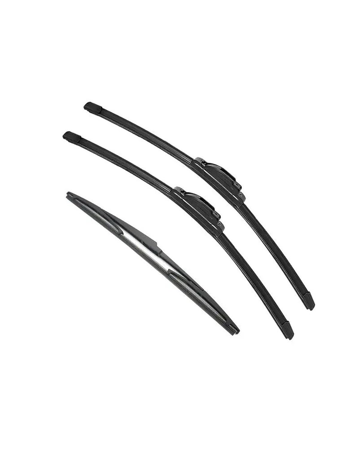 Für TOYOTAes Für Prado 120 J120 2002 2003 2004 2005 2006-2009 Doppel Gummi Auto Wischer Scheibenwischer Gummi Auto Zubehör Auto Wischer(3PCS) von SIBOUOU