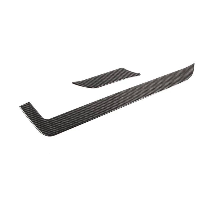 Für Tacoma 2015-2022 Soft Car Center Console Shift Gear Side Panel Cover Trim Aufkleber(Black) von SIBOUOU