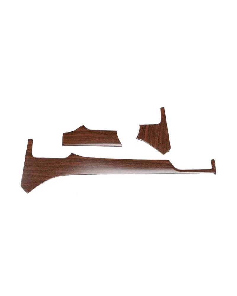Für Teslaes Für MOL SX 2014-2019 Auto Innen Upgra Zubehör Linkslenker Auto Center Console Trim Aufkleber(Black) von SIBOUOU