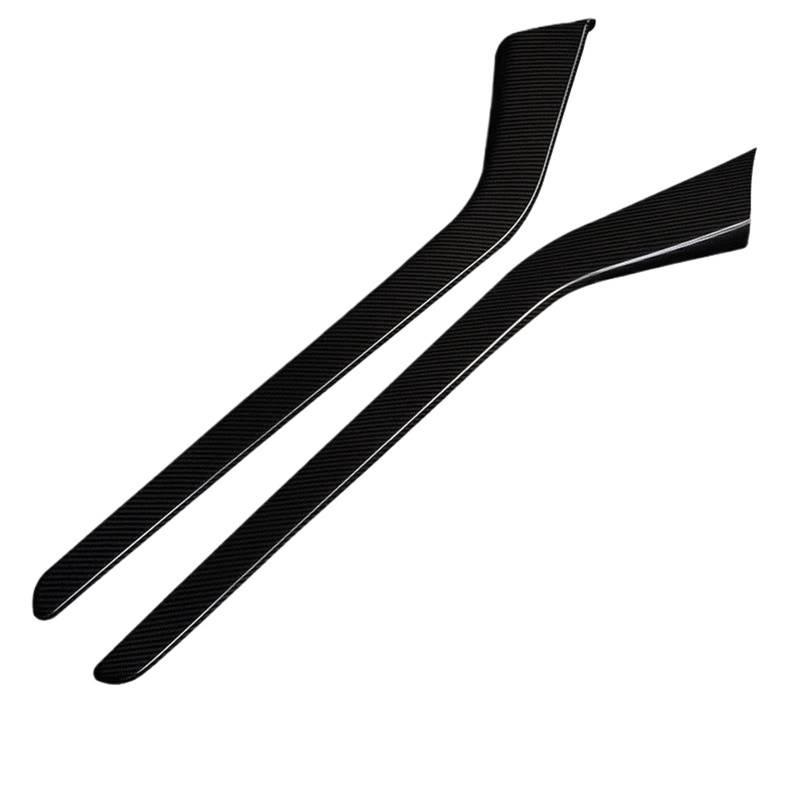 Für Teslaes Für Modell 3 Center Console Side Trim Protctive Abdeckung Auto Zentrale Steuerung Panel Innen Aufkleber Dekoration(Glossy) von SIBOUOU