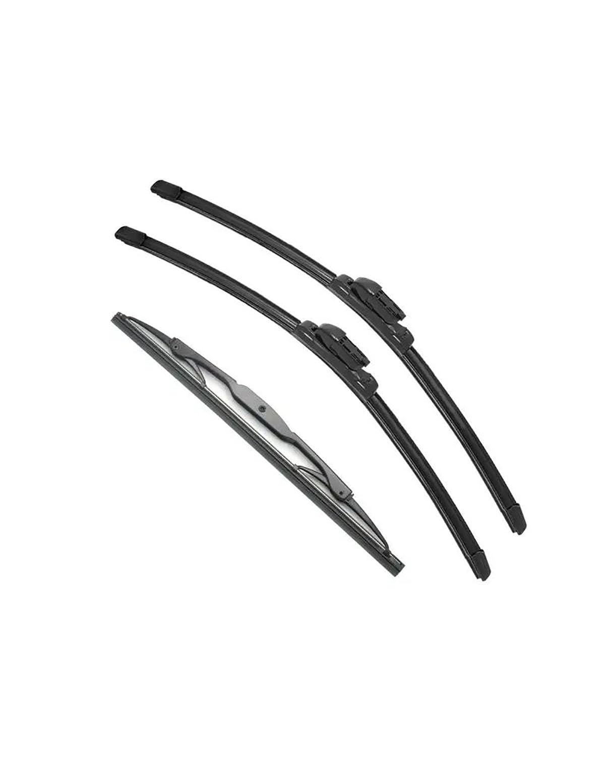 Für Volvoes Für V60 2010 2011 2012 2013 2014 2015 2016 2017 2018 Doppel Gummi Auto Wischer Scheibenwischer Gummi Auto Zubehör Auto Wischer(3PCS) von SIBOUOU