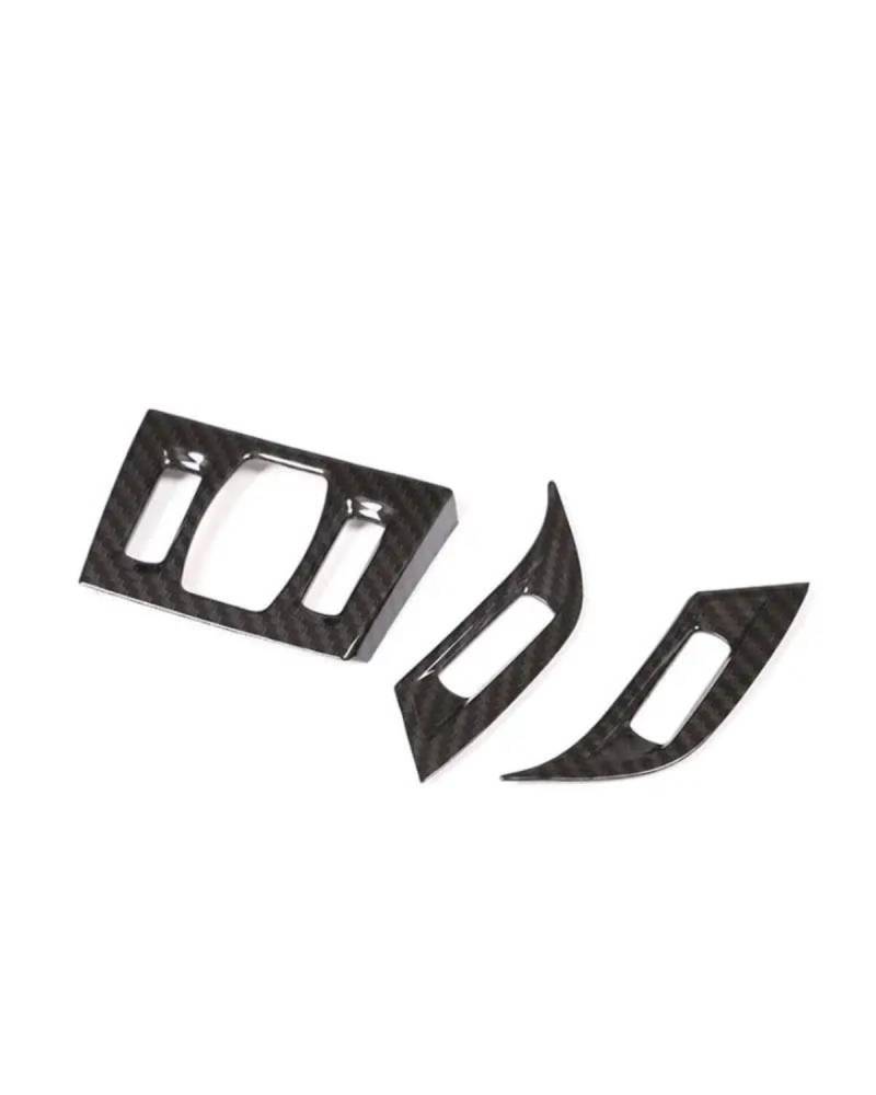 Für X1 Für F48 2016-2020 Auto Zubehör Konsole Dashboard Vent Toggle Rad Dual Flash-Taste Rahmen Trim Aufkleber von SIBOUOU