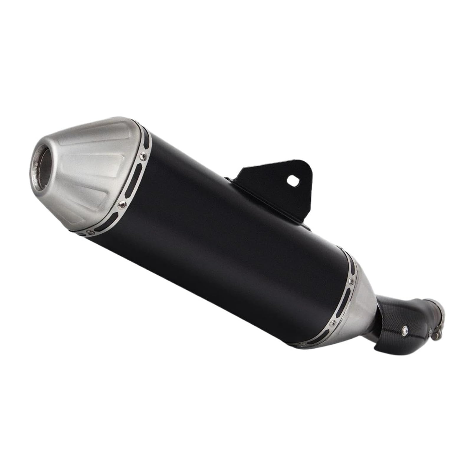 Für Yamaha Tenere 700 T700 Escape Moto Slip-on Motorradauspuff Modifiziertes Endrohr mit Carbonabdeckung Schalldämpfer Connect Original Für Yamaha Tenere 700 T700 Escape Moto Slip-on Motorradauspuff Modifiziertes Endrohr mit Carbonabdeckung Schalldämpfer Connect Original von SIBOUOU