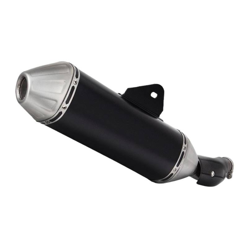 Für Yamaha Tenere 700 T700 Escape Moto Slip-on Motorradauspuff Modifiziertes Endrohr mit Carbonabdeckung Schalldämpfer Connect Original von SIBOUOU