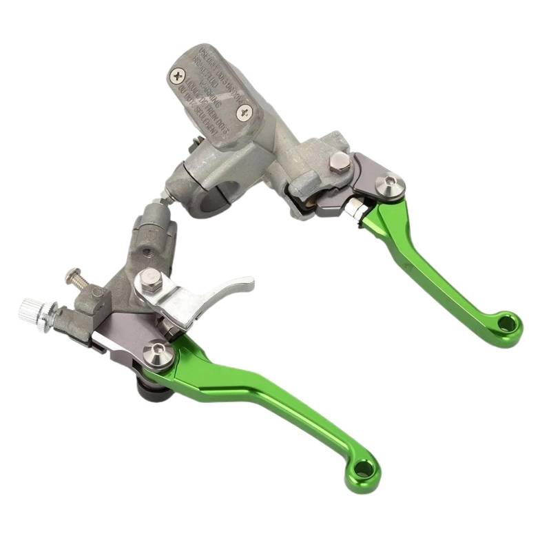 Kupplungshebel FÜR CRF250R CRF450R CRF 250 450 R/X/RX 230F CRF230F XR250 XR230 XR400 Hauptzylinderbehälter Bremskupplungshebel(Green) von SIBOUOU