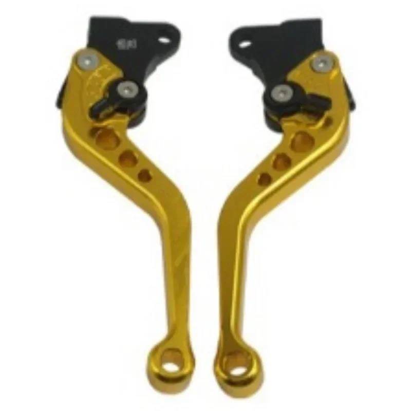 Kupplungshebel Für CG125 Motorradbremsgriff Motorradmodifikation CNC-Kupplungstrommelbremshebelgriff Verstellbarer Lenkersatz Motorradbremse(Gold) von SIBOUOU