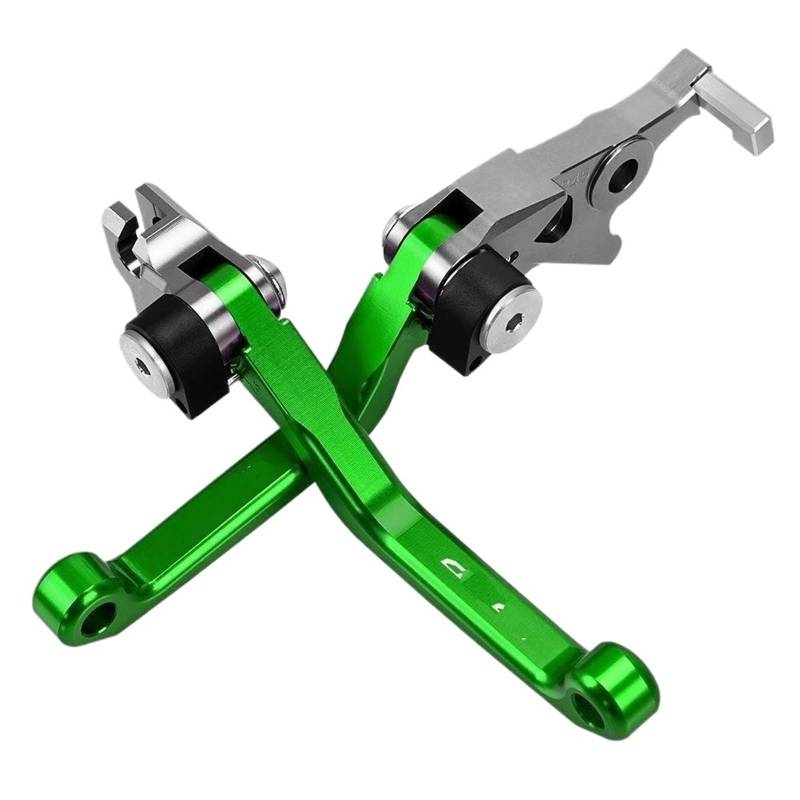 Kupplungshebel Für CRF250L 2012-2021 2020 2019 2018 CRF 250L Pivot Bremse Kupplung Hebel Motorrad Teile Racing Bremsen Griff Dirt Bike(Green) von SIBOUOU