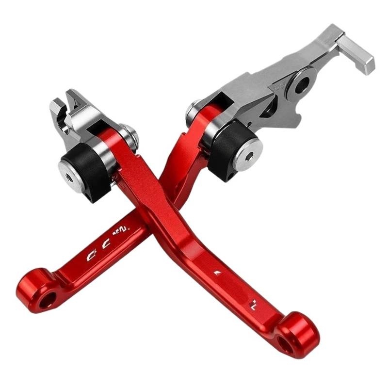 Kupplungshebel Für CRF250L 2012-2021 2020 2019 2018 CRF 250L Pivot Bremse Kupplung Hebel Motorrad Teile Racing Bremsen Griff Dirt Bike(Red) von SIBOUOU