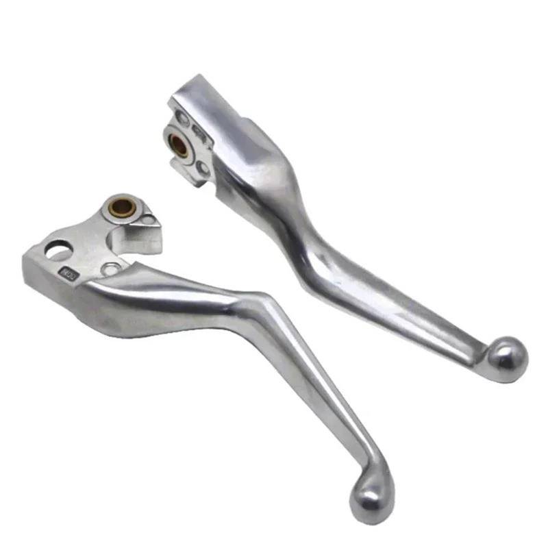 Kupplungshebel Für Sportster Iron Für XL XR 883 1200 XVC 2004-2023 Motorrad Zubehör Hand Control Griff Bremse Kupplung Hebel Kit Teil(Silvery 2014-2023) von SIBOUOU