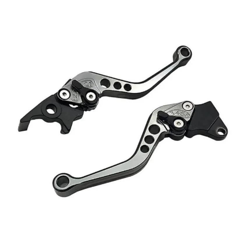 Kupplungshebel Für Suzuki Lenker Bremse Universal Motorrad Kupplung Bremsgriff Trommel Hebel Fit Motorrad Zubehör Modifikation Legierung CNC(Titanium) von SIBOUOU