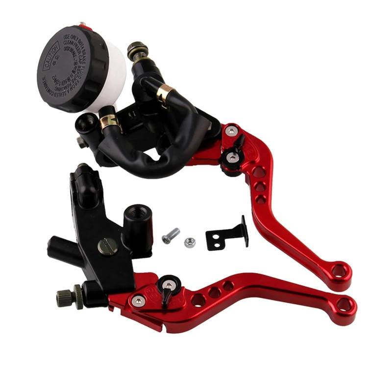 Kupplungshebel Universal Fit Für Motorrad-Modifikation 1 Paar Legierter Motorrad-Bremsgriff CNC-Motorrad-Kupplungstrommel-Bremshebelgriff von SIBOUOU
