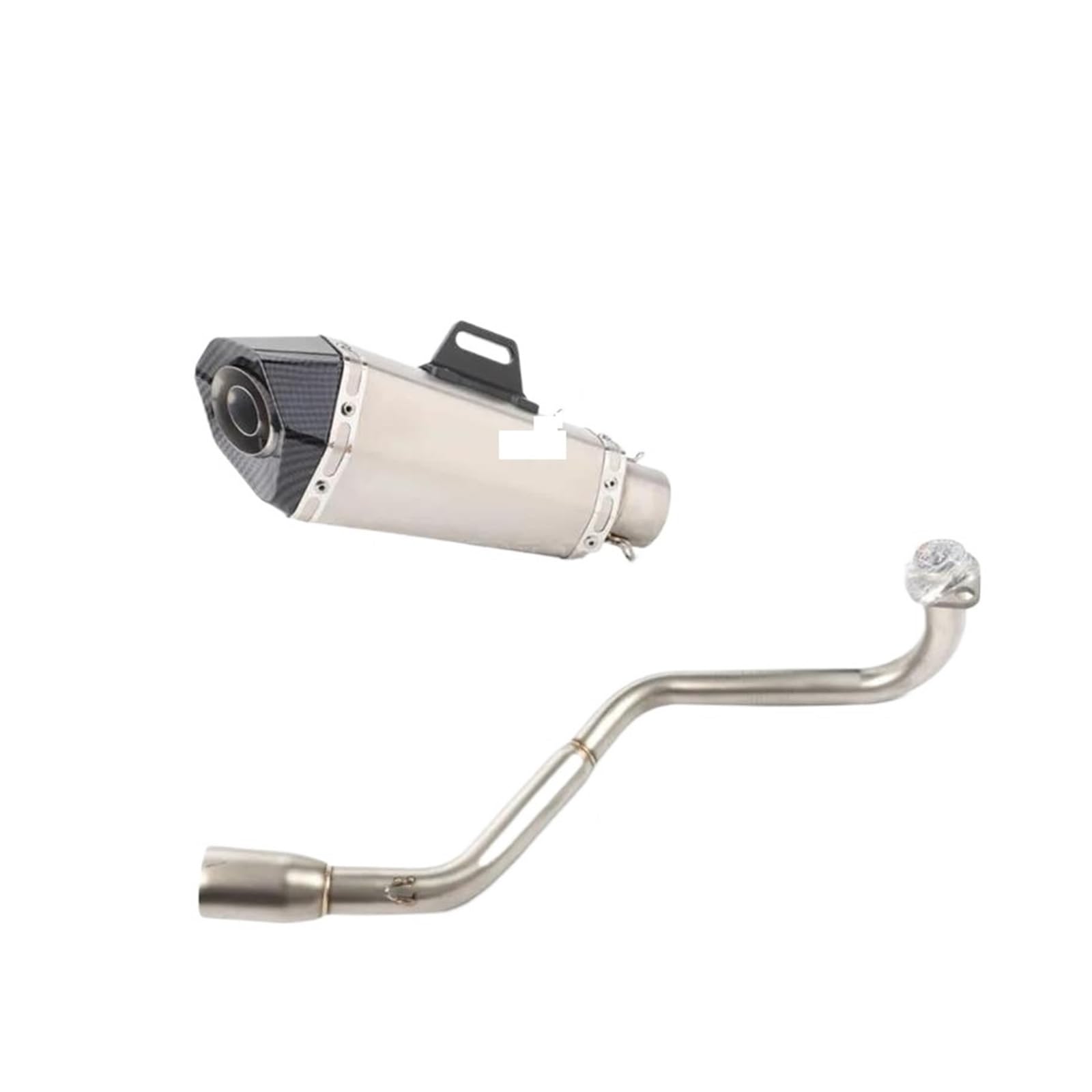 Motorrad-Endschalldämpfer Für GROM MSX125 MSX 125 MSX 125 2013 15 16 17 18 19 20 2021 Motorrad Auspuff Flucht ändern Volle Schalldämpfer System(A3) von SIBOUOU