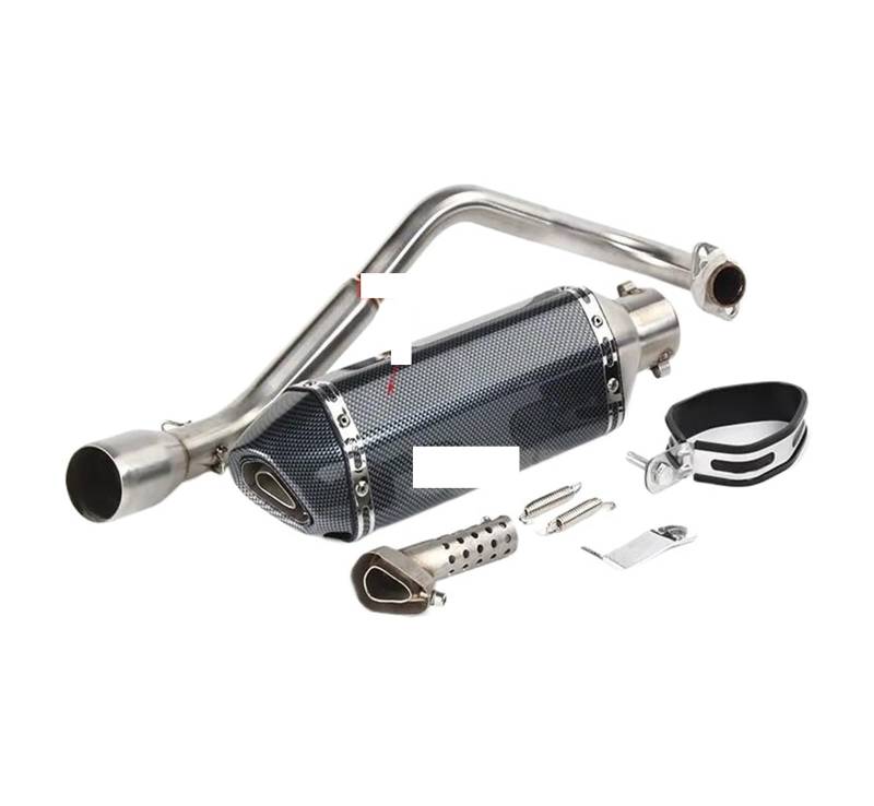 Motorrad-Endschalldämpfer Für GROM MSX125 MSX 125 MSX 125 2013 15 16 17 18 19 20 2021 Motorrad Auspuff Flucht ändern Volle Schalldämpfer System(A5) von SIBOUOU
