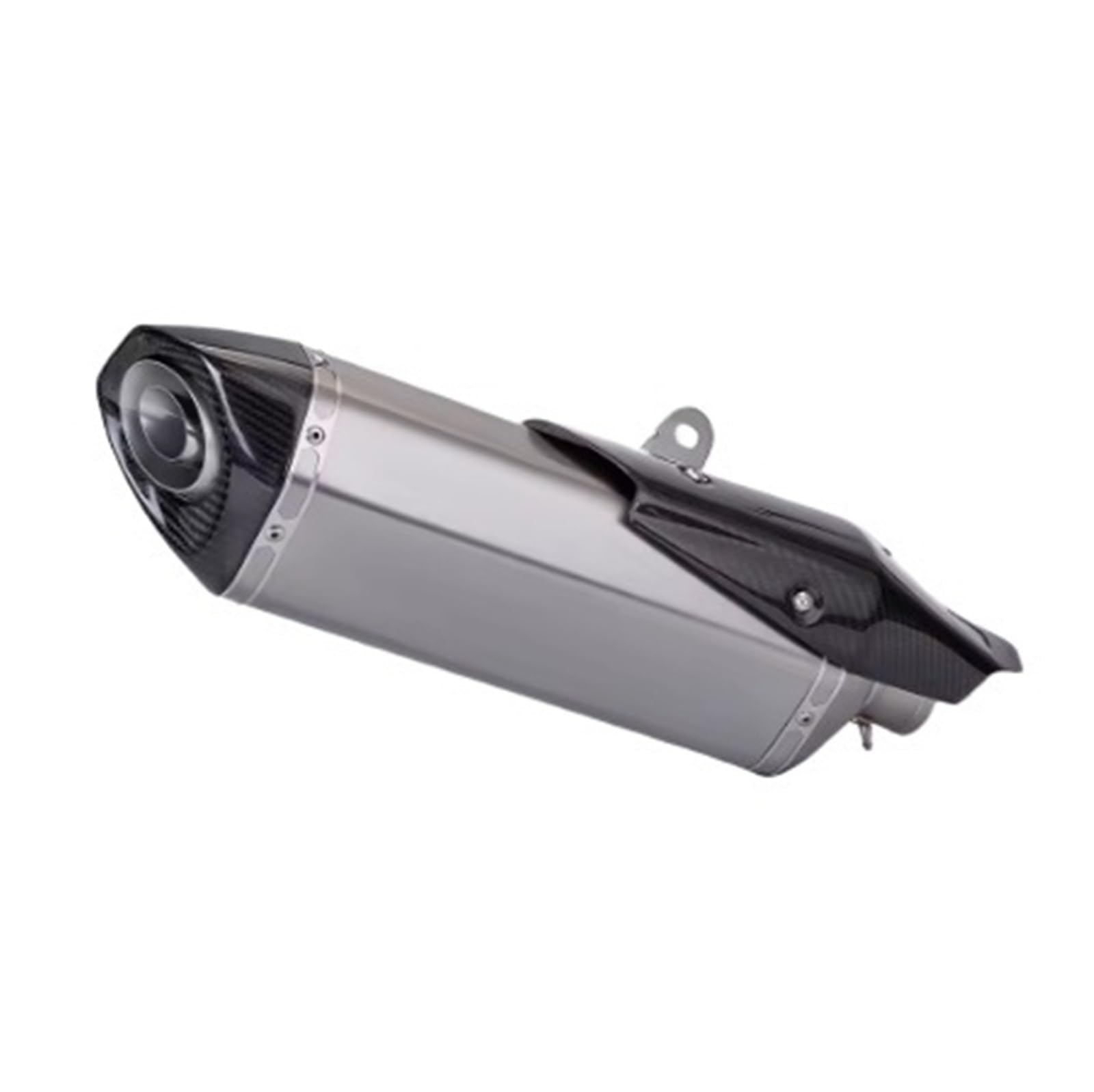 Motorrad-Endschalldämpfer Für X-ADV 750 X adv750 2017-2021Motorrad Schalldämpfer Auspuff Schiebe Vollsystem Frontrohrkopf Modifizierter Verbindungsmuff aus Titanlegierung(Type-A) von SIBOUOU