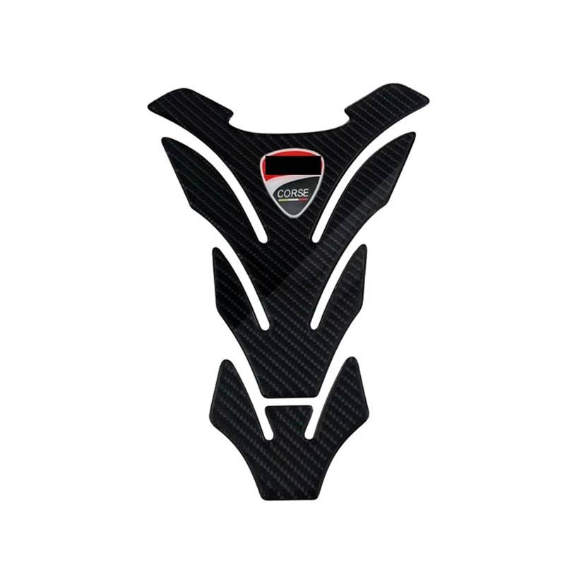 Motorrad-Tank-Aufkleber 3D Motorrad Kraftstoff Tank Pad Aufkleber Aufkleber Accessori Für Ducati Panigale V2 V4 959 1098 848 EVO 1198 1199 Monster696 796 795 1100(2) von SIBOUOU