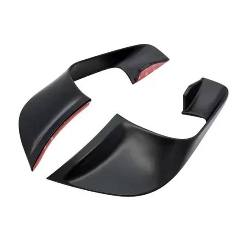Motorradspoiler Für Yamaha YZF-R7 2021-2023 Motorrad Fixed Wing ABS Carbon Farbe Aerodynamische Winglets Flügel Spoiler Verkleidung Kit(Matte Black) von SIBOUOU