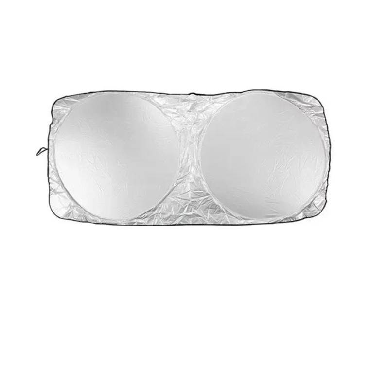 SIBOUOU Frontscheibenabdeckung Auto Fenster Sonnenschutz Abdeckung Sonnenschutz Windschutzscheibe Visier Schutz Windschutzscheibe Falten Auto Schutz Vorhang Styling Zubehör(160x86cm) von SIBOUOU