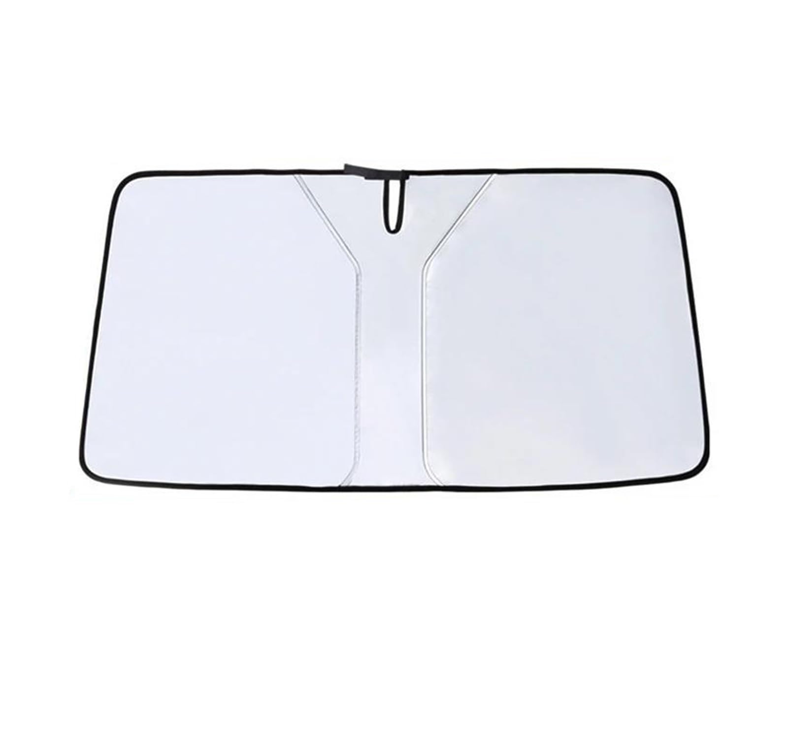 SIBOUOU Frontscheibenabdeckung Auto Frontscheibe Sonnenschutz Abdeckung Sonnenschutz Windschutzscheibe Visier Windschutzscheibe Falten Auto Schutz Vorhang Styling Zubehör(Large Size) von SIBOUOU