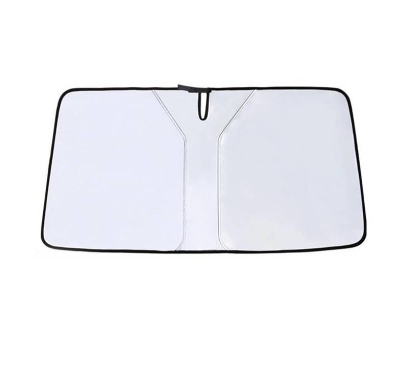 SIBOUOU Frontscheibenabdeckung Auto Frontscheibe Sonnenschutz Abdeckung Sonnenschutz Windschutzscheibe Visier Windschutzscheibe Falten Auto Schutz Vorhang Styling Zubehör(Large Size) von SIBOUOU